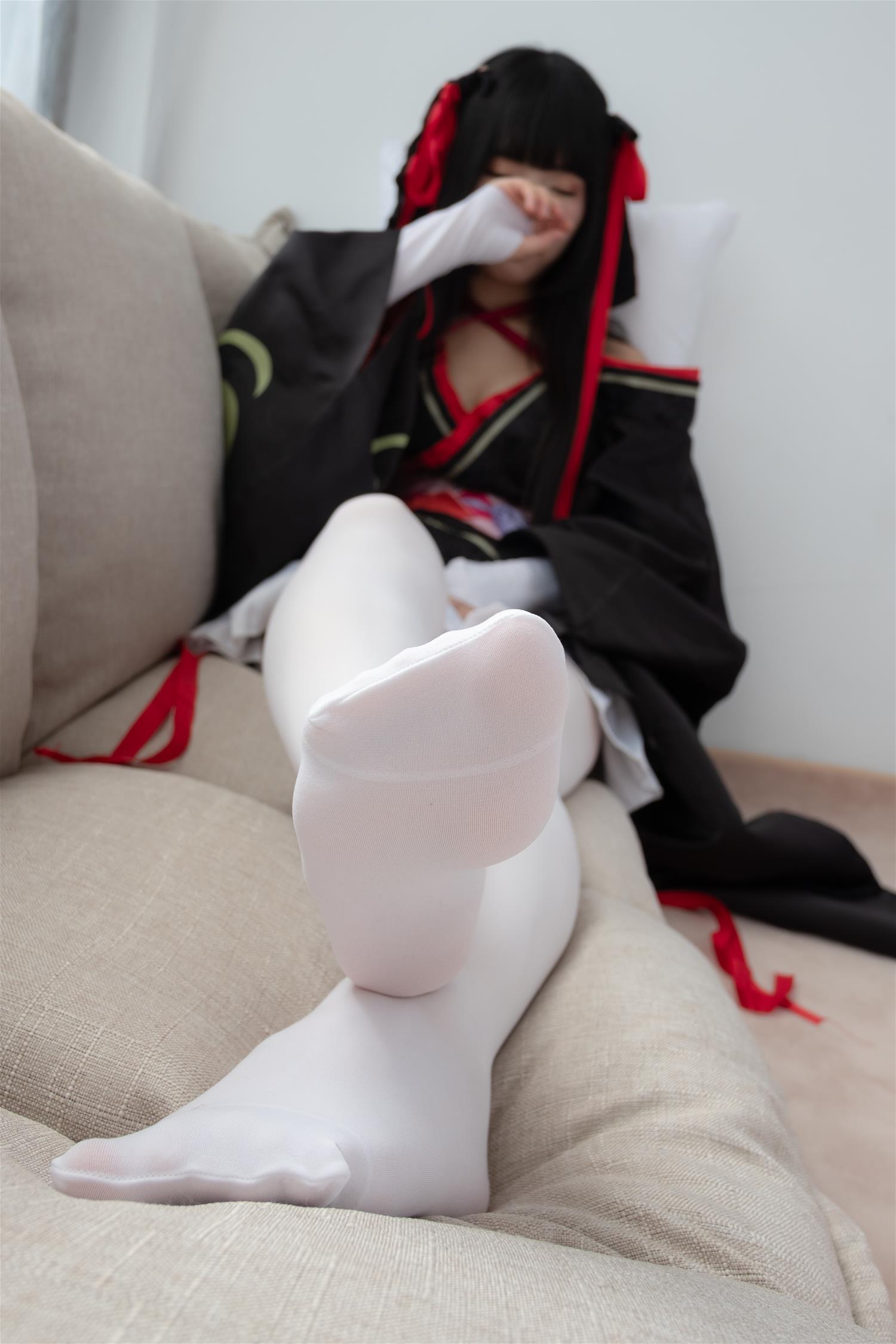 爱花写真 ALPHA-004 cosplay白丝MM [75P-702MB] 森萝财团-第3张